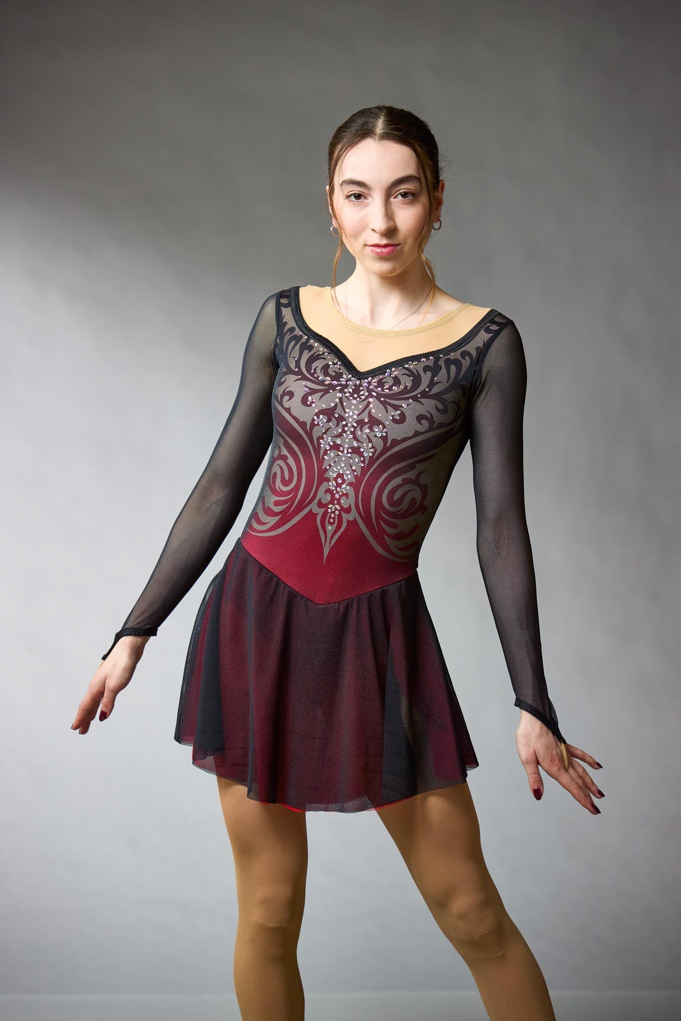 princess figure skating dress Princess Competition figure skate dress