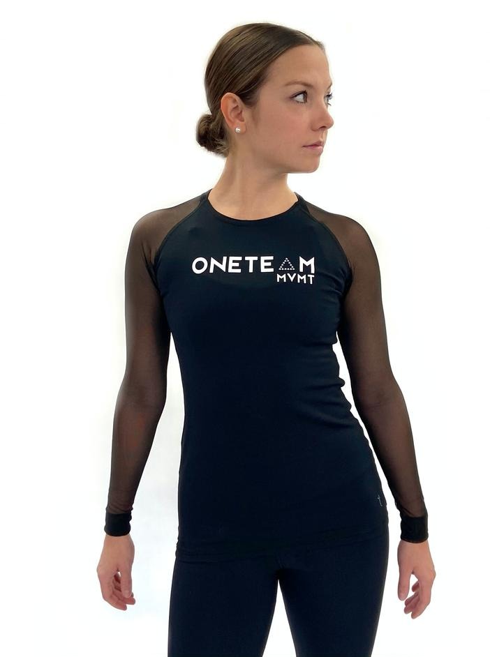 OTM Elite Long Sleeve Mesh and Crystal Accents - Elite Xpression