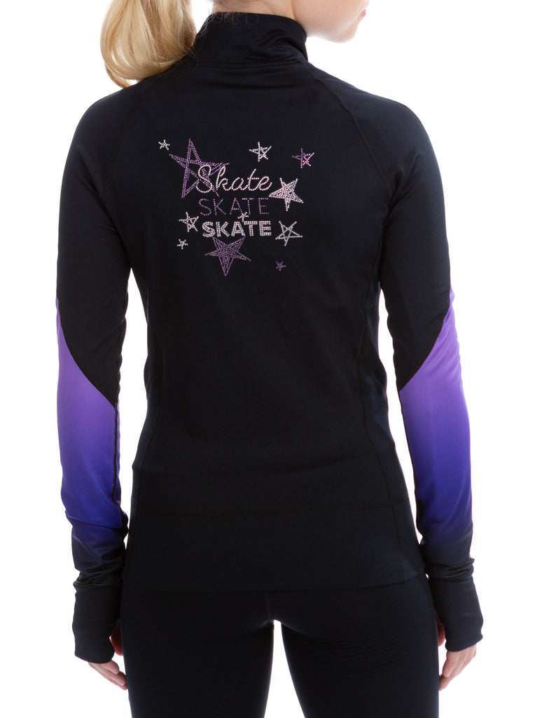 Faded Purple Skate Like a Star Jacket - Elite Xpression