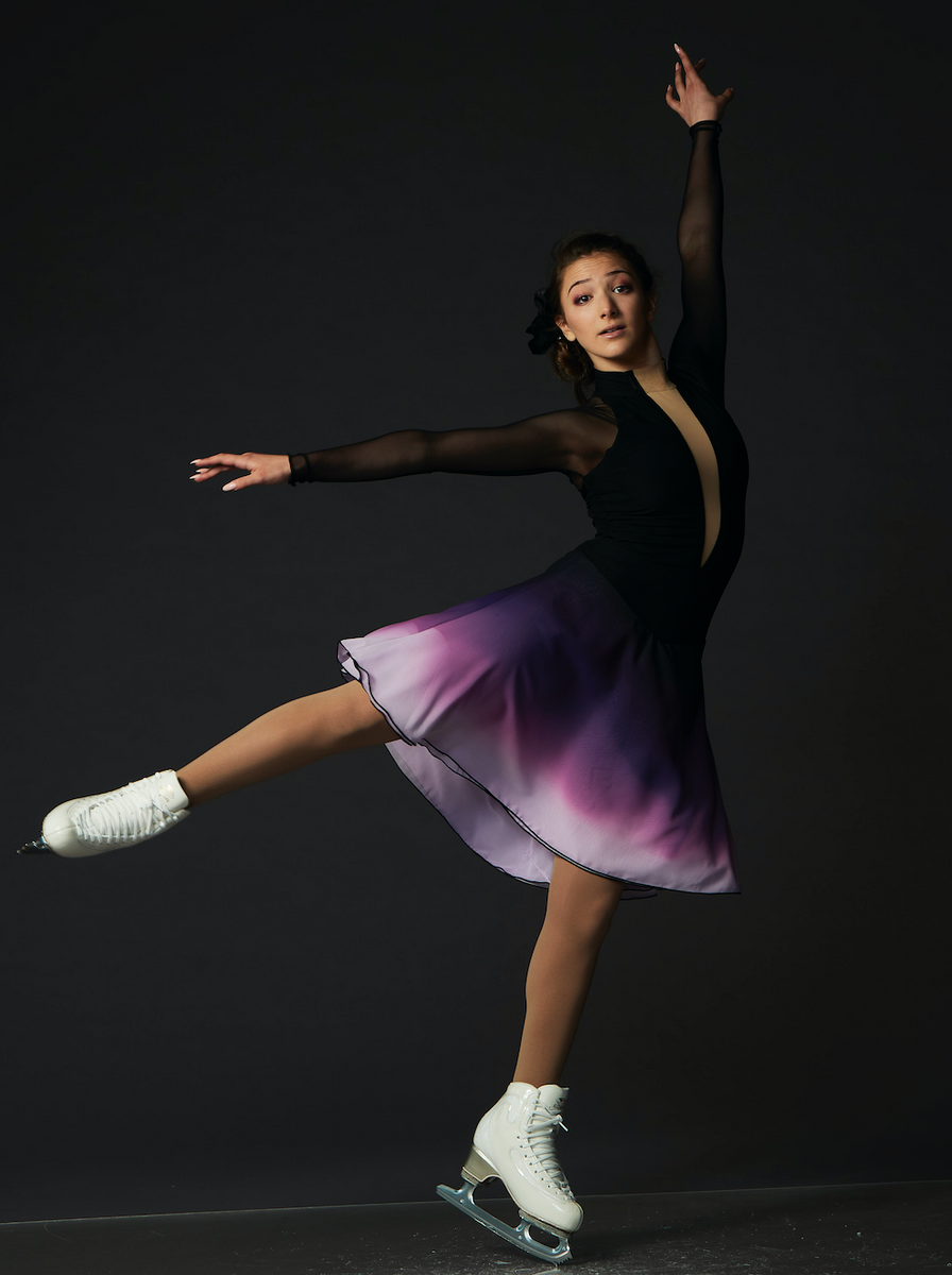 Purple dance dress outlet