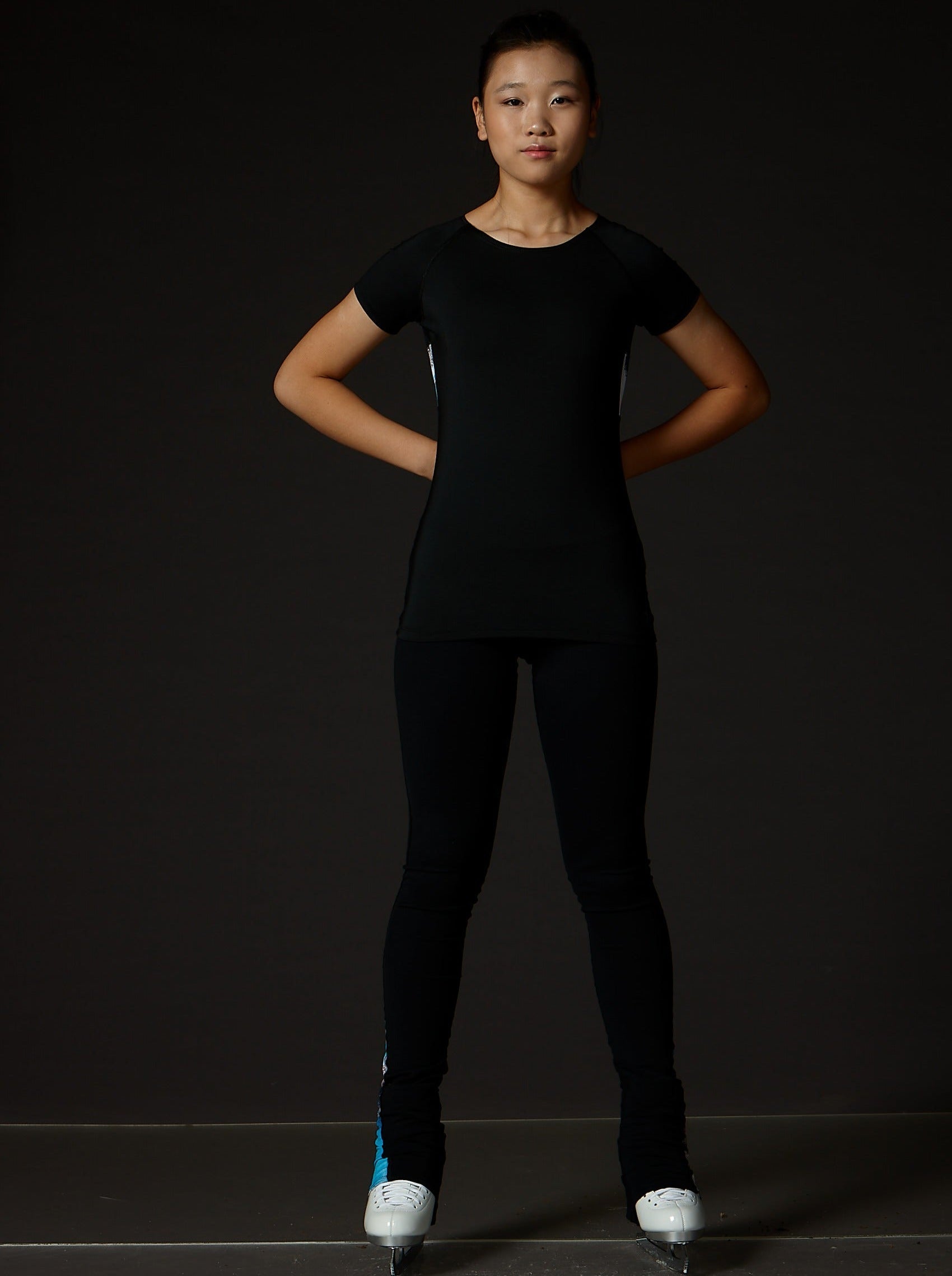 Performance Short Sleeve Shirt with Printed Insert - Royal Blue