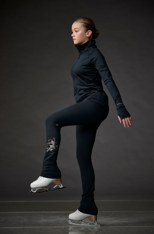 Black Legging - Twizzle - Elite Xpression