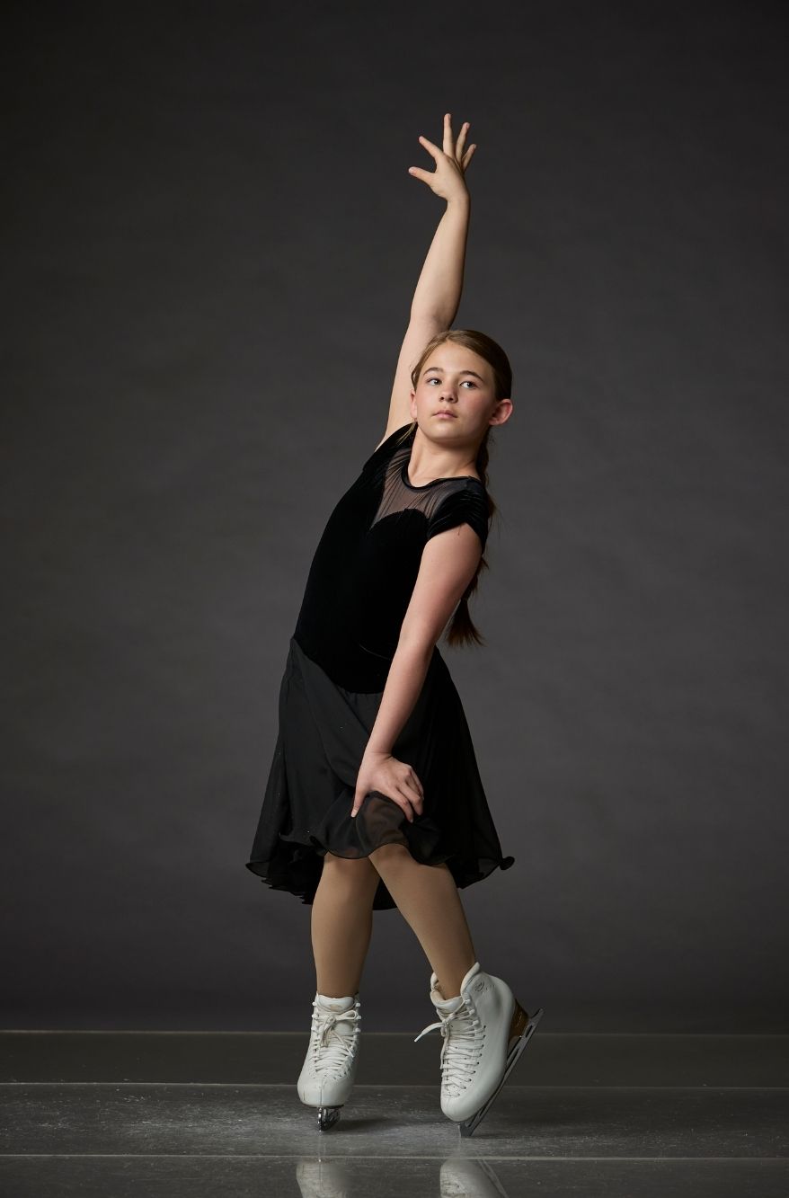 Classic Black Dance Dress - Elite Xpression