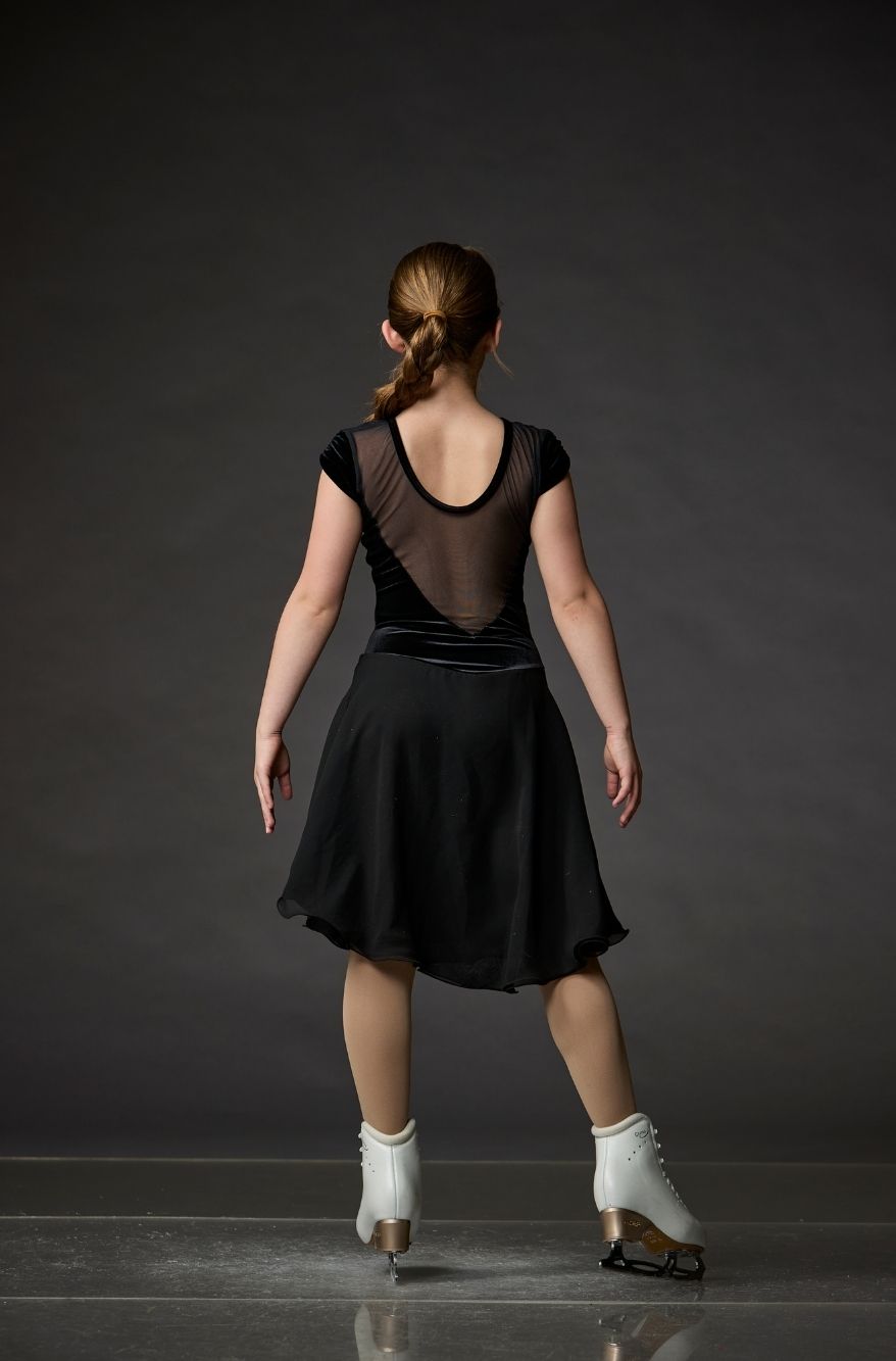 Classic Black Dance Dress - Elite Xpression