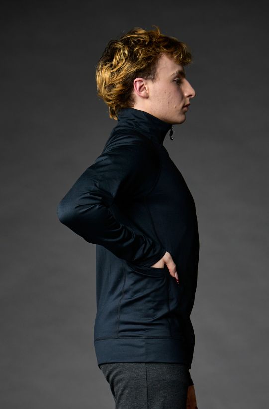 Men's Black Tech Jacket - Elite Xpression