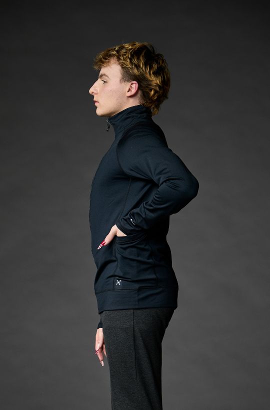 Men's Black Tech Jacket - Elite Xpression