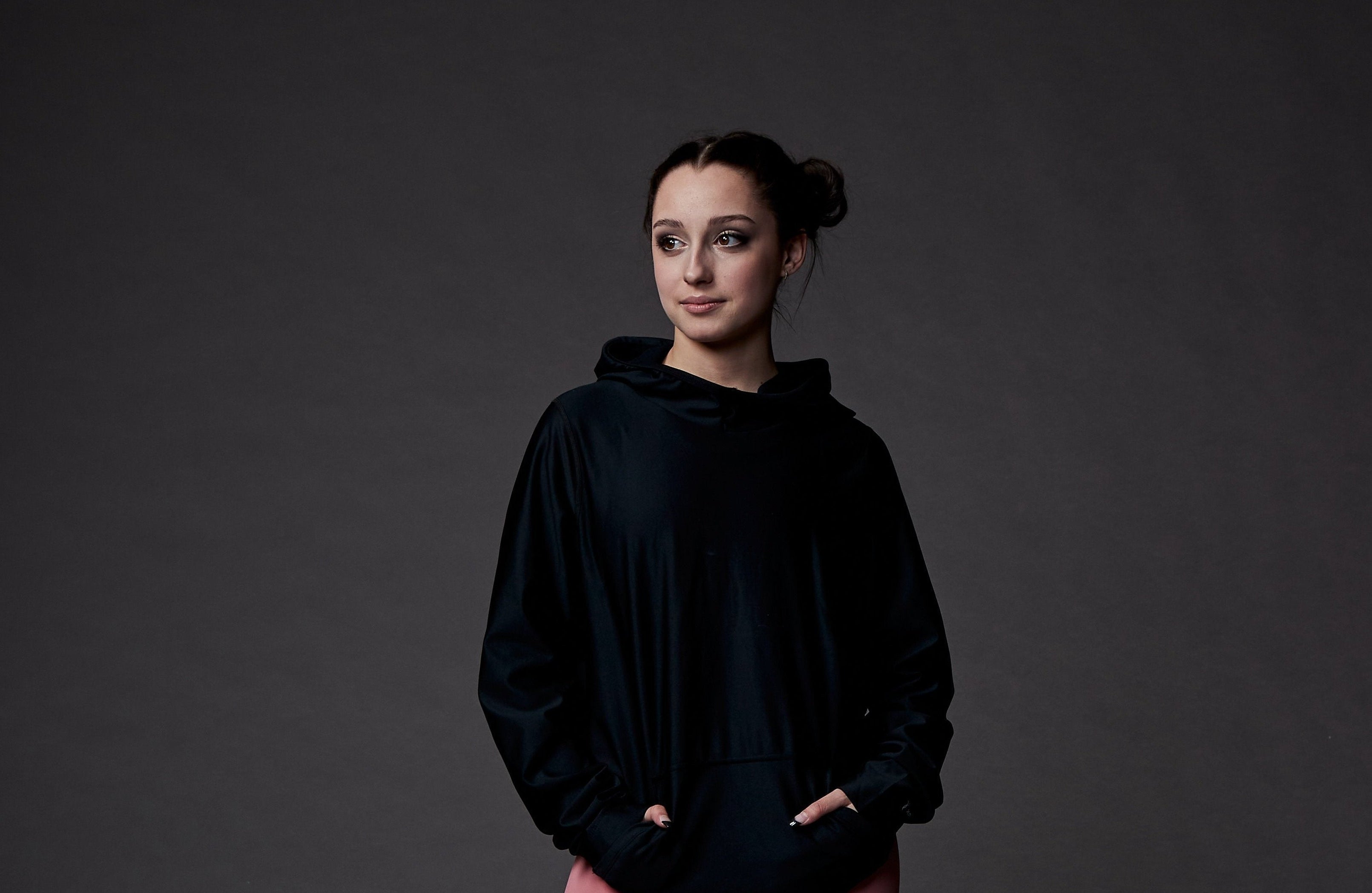 Athletic Black Hoodie XP