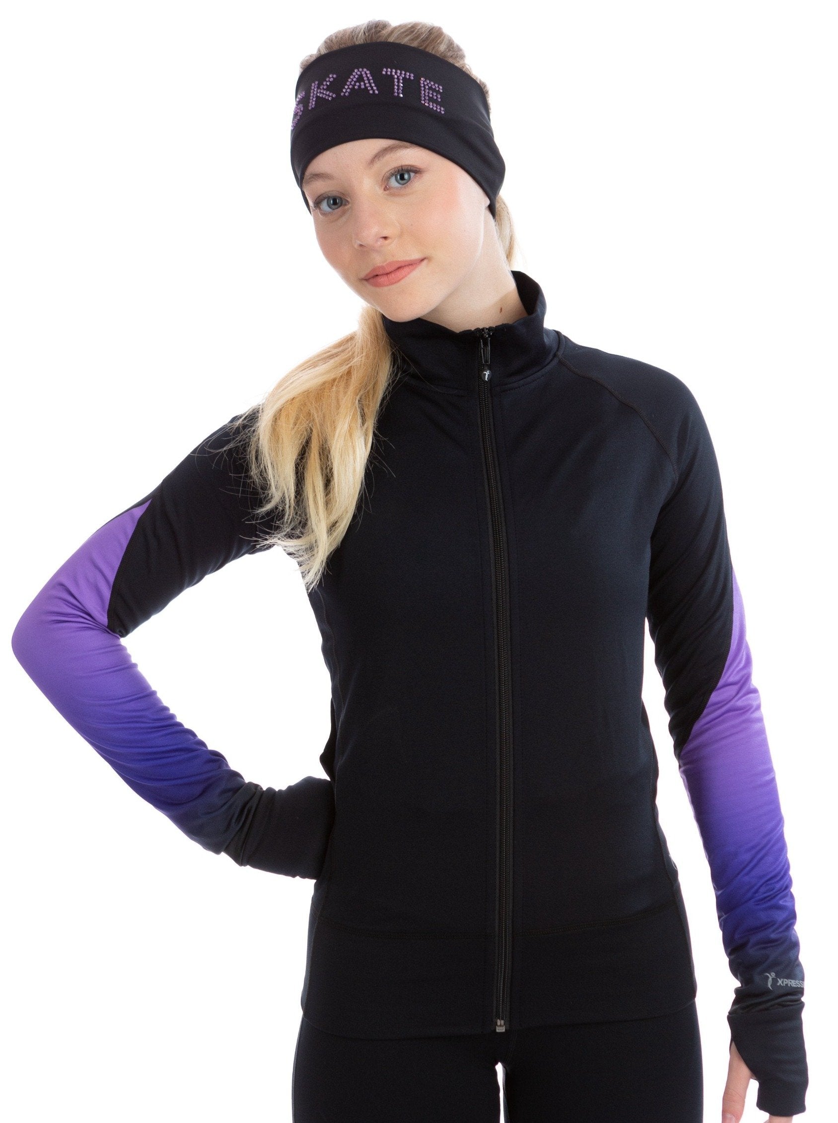Faded Lilac Skate Like a Star Jacket - Elite Xpression