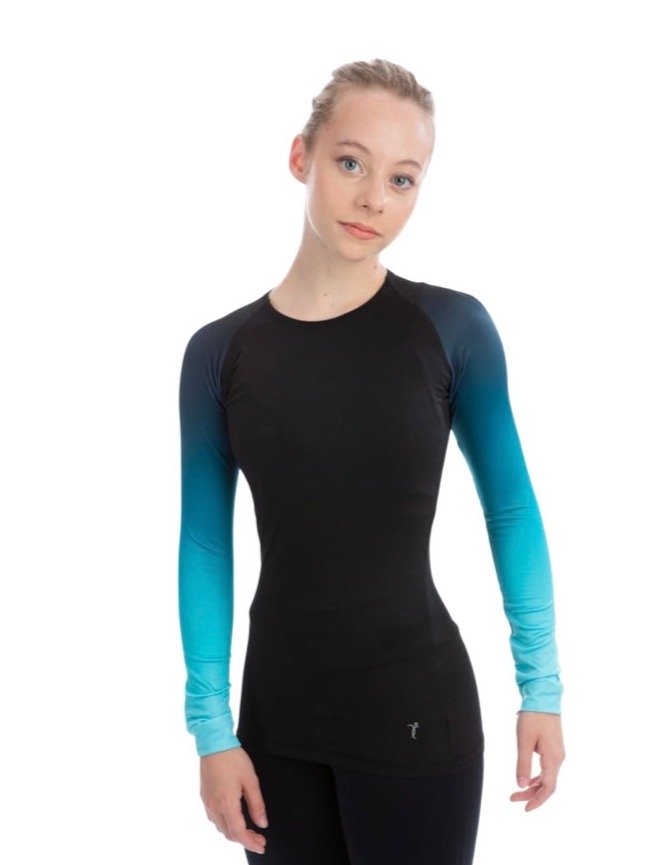 Faded Top - Blue
