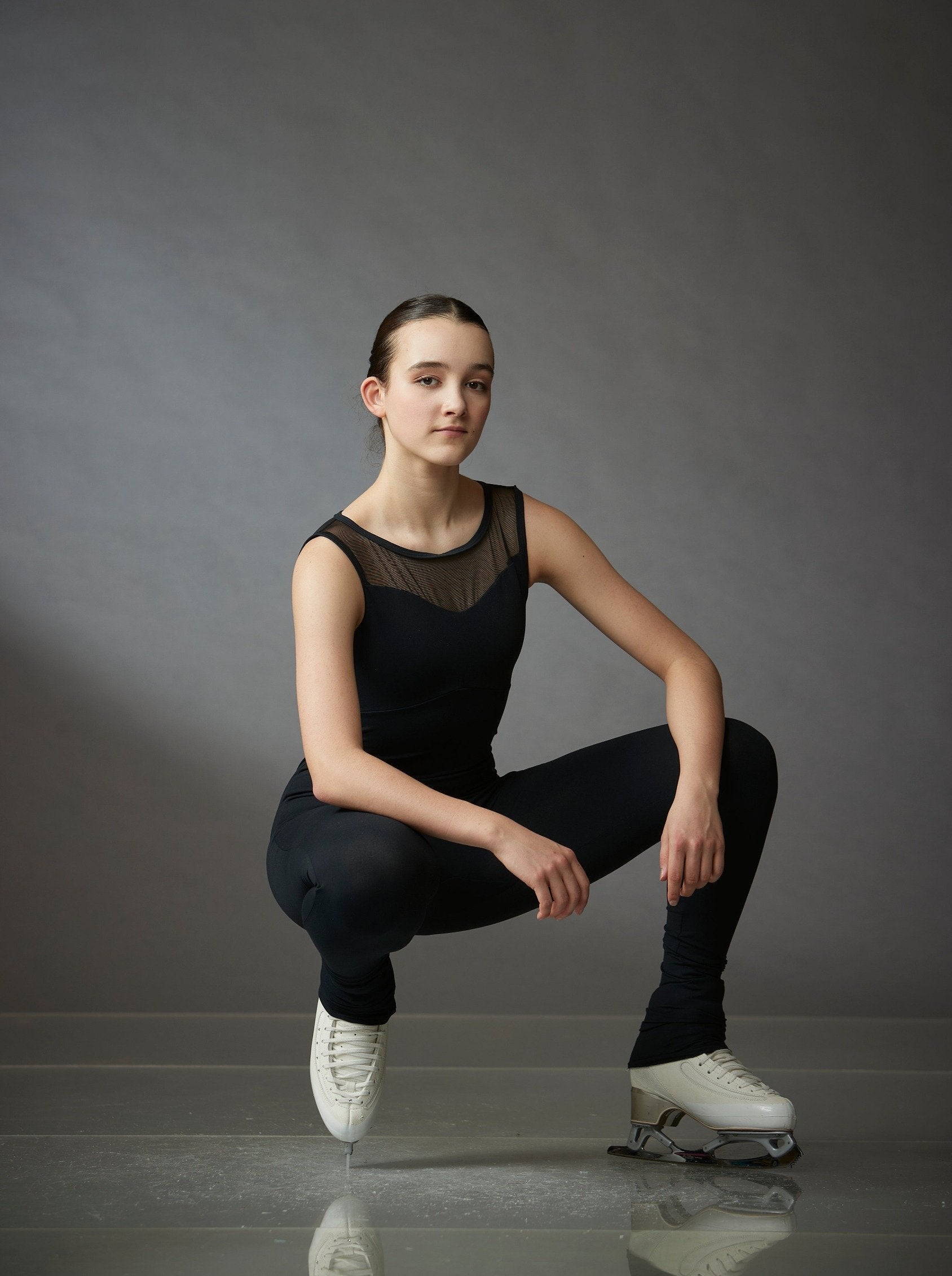 One Piece with Open Back - Black - Elite Xpression