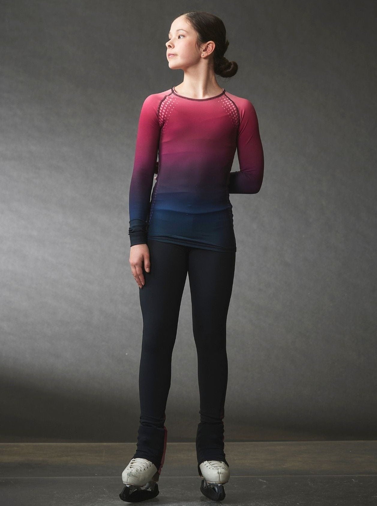 Performance Printed Ombré Shirt - Pink