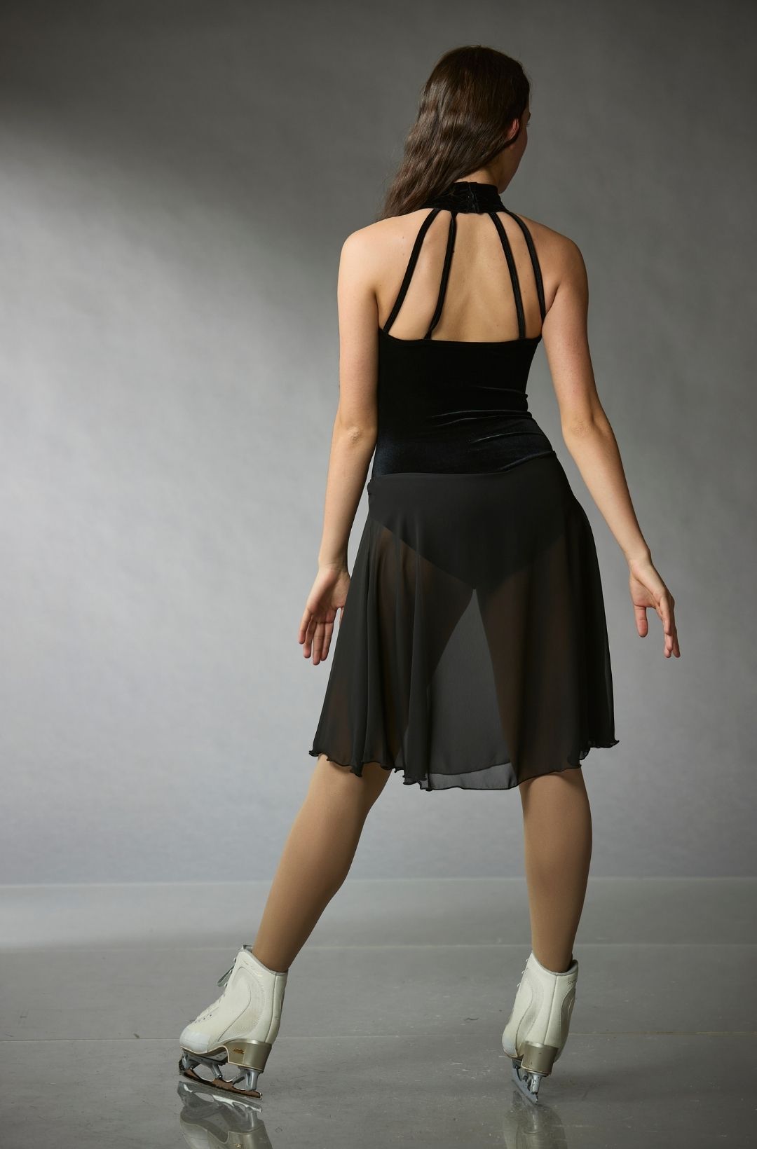 black ice dance dress Mondor Essentials Mirella Skating Dress