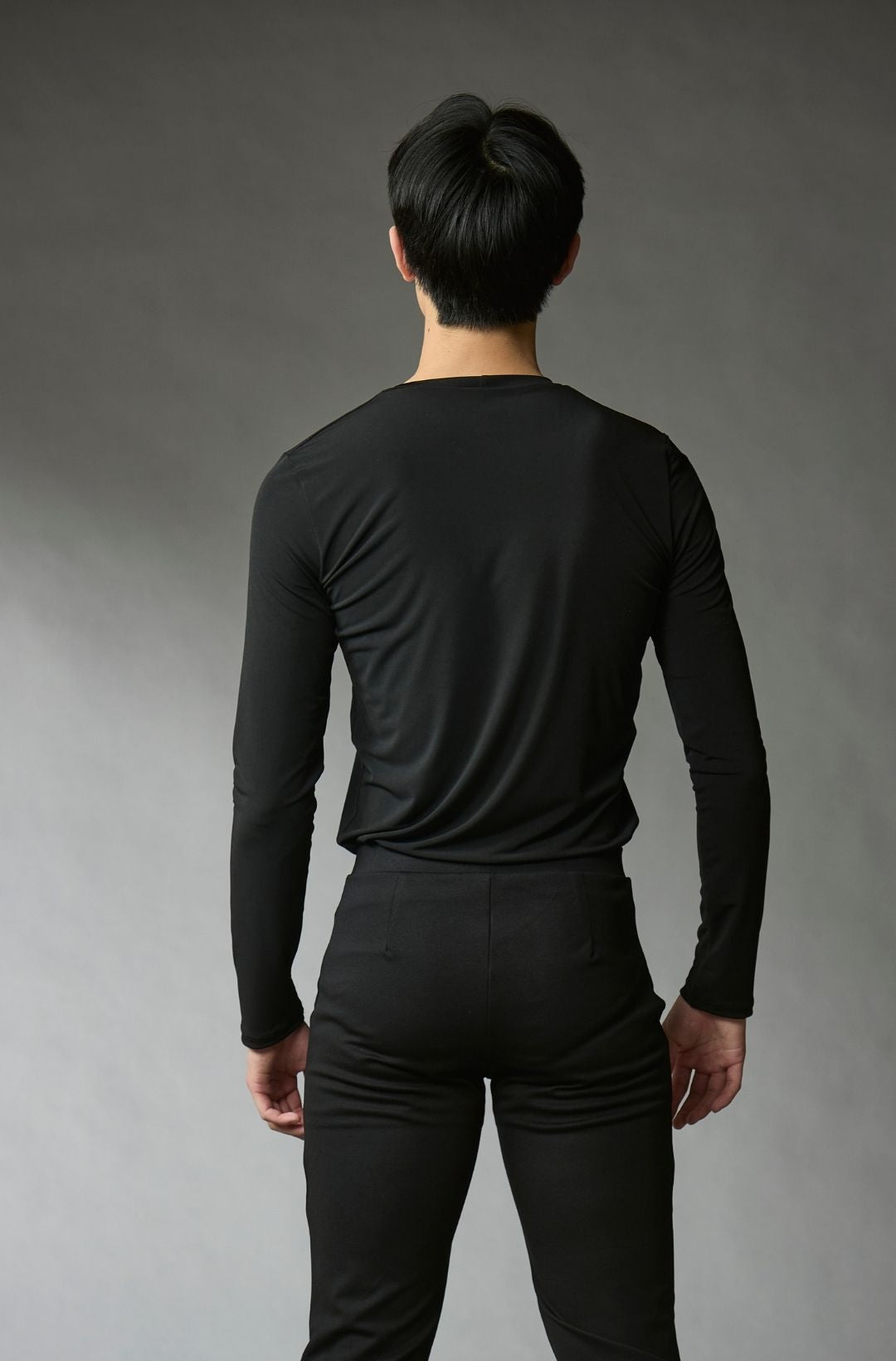 Men's Long-Sleeve V-neck Shirt