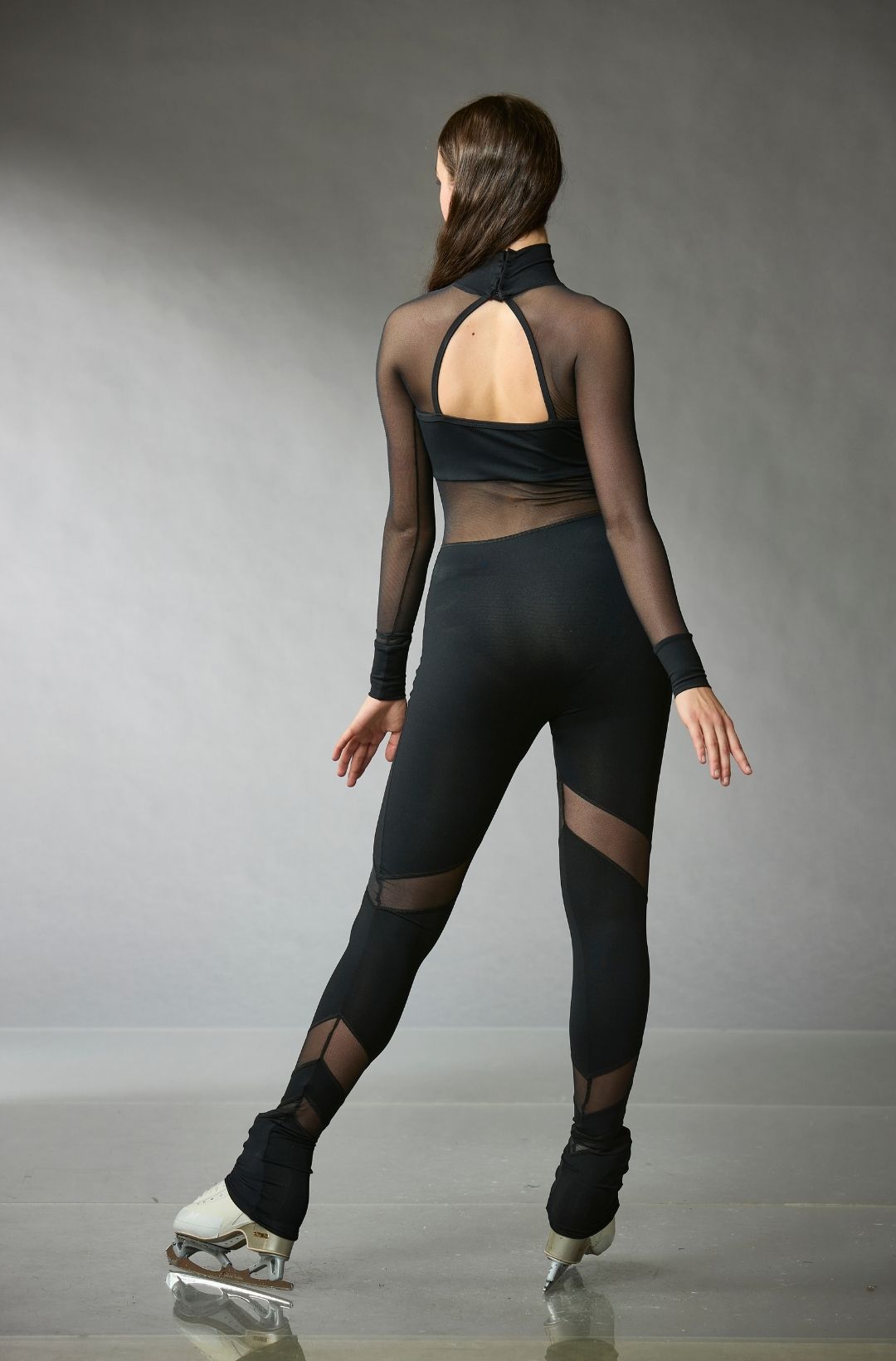 One Piece with  Mesh Inserts