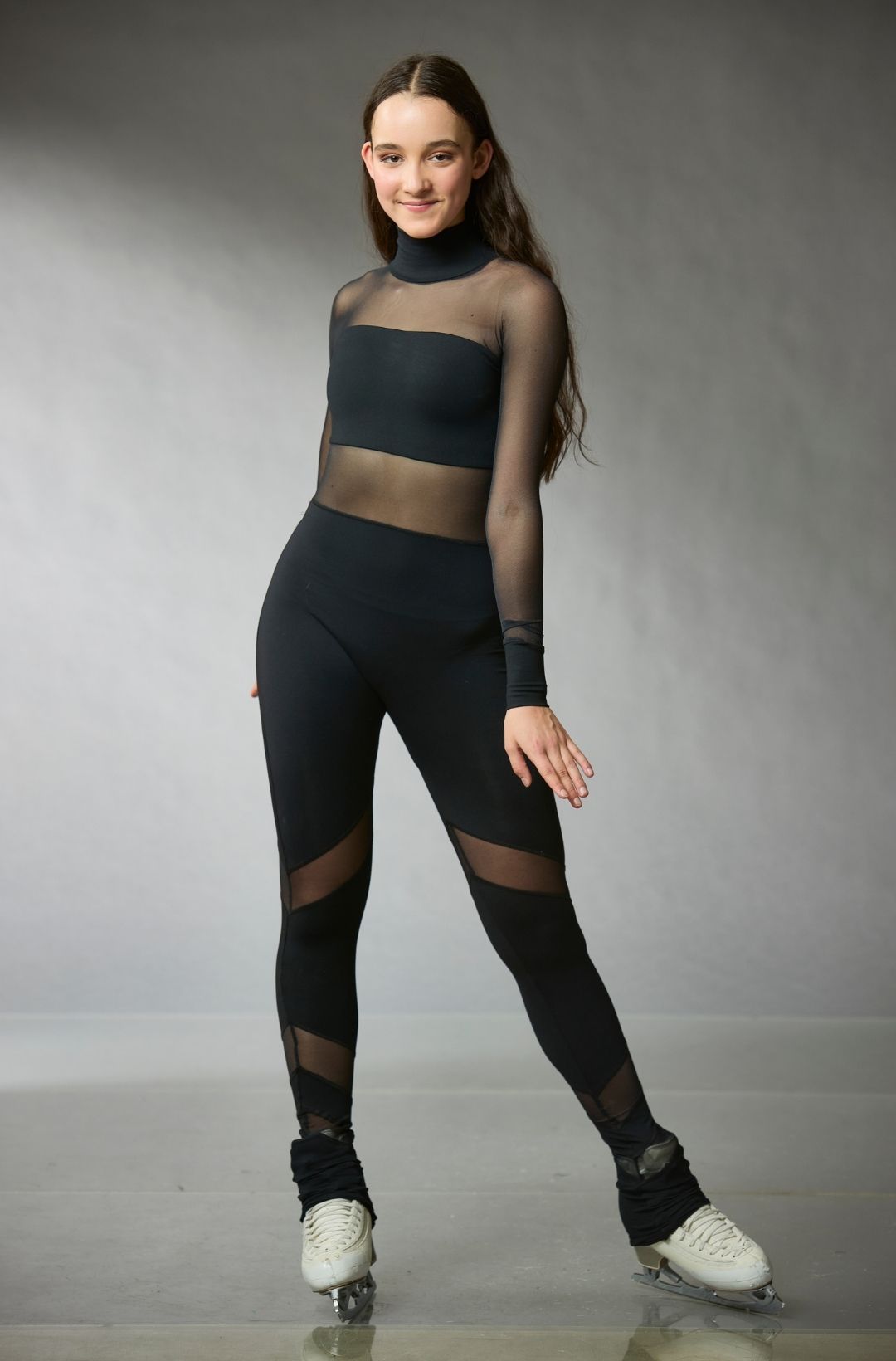 One Piece with  Mesh Inserts
