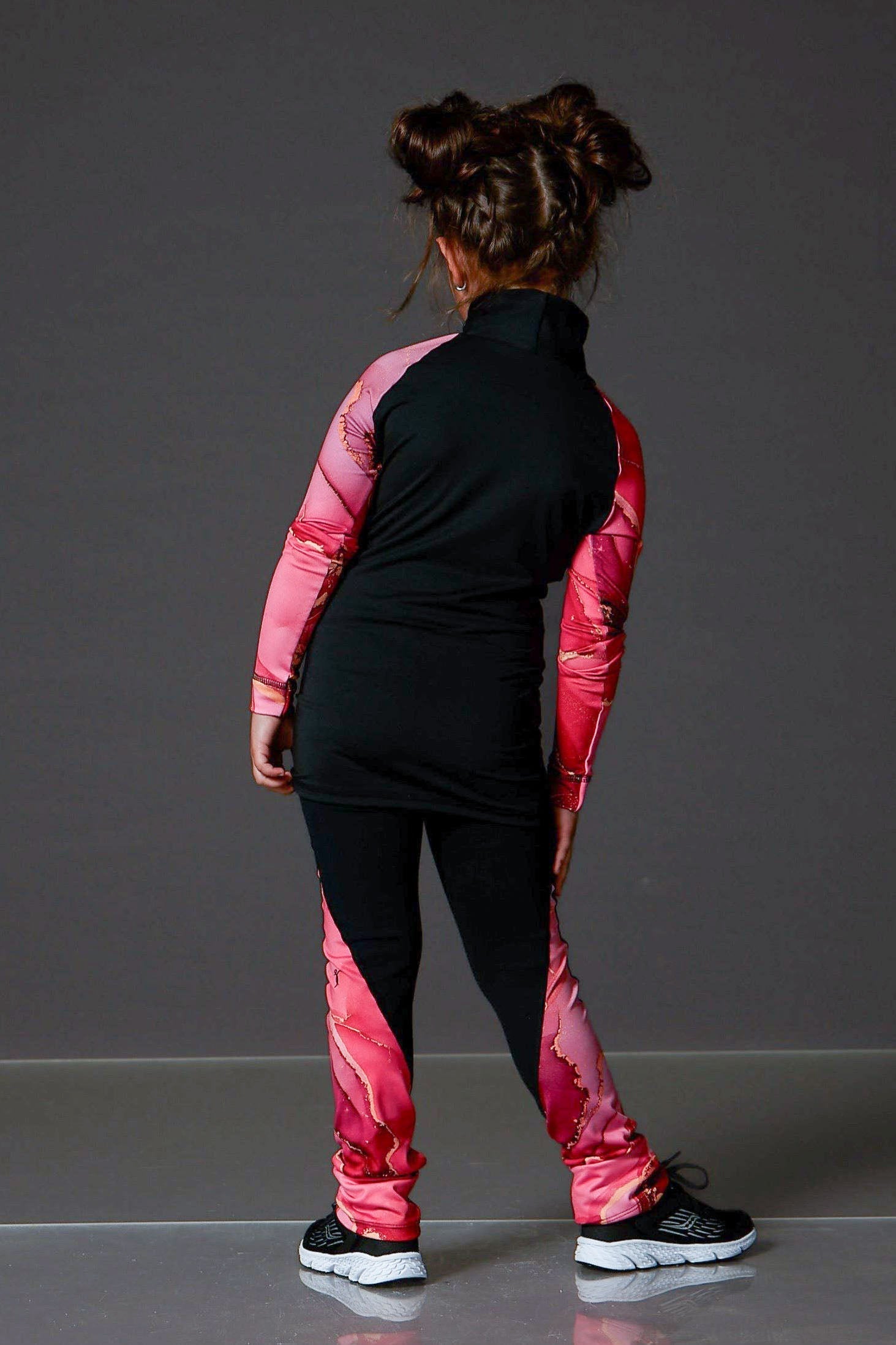 Performance Long Sleeve Turtleneck - Coral