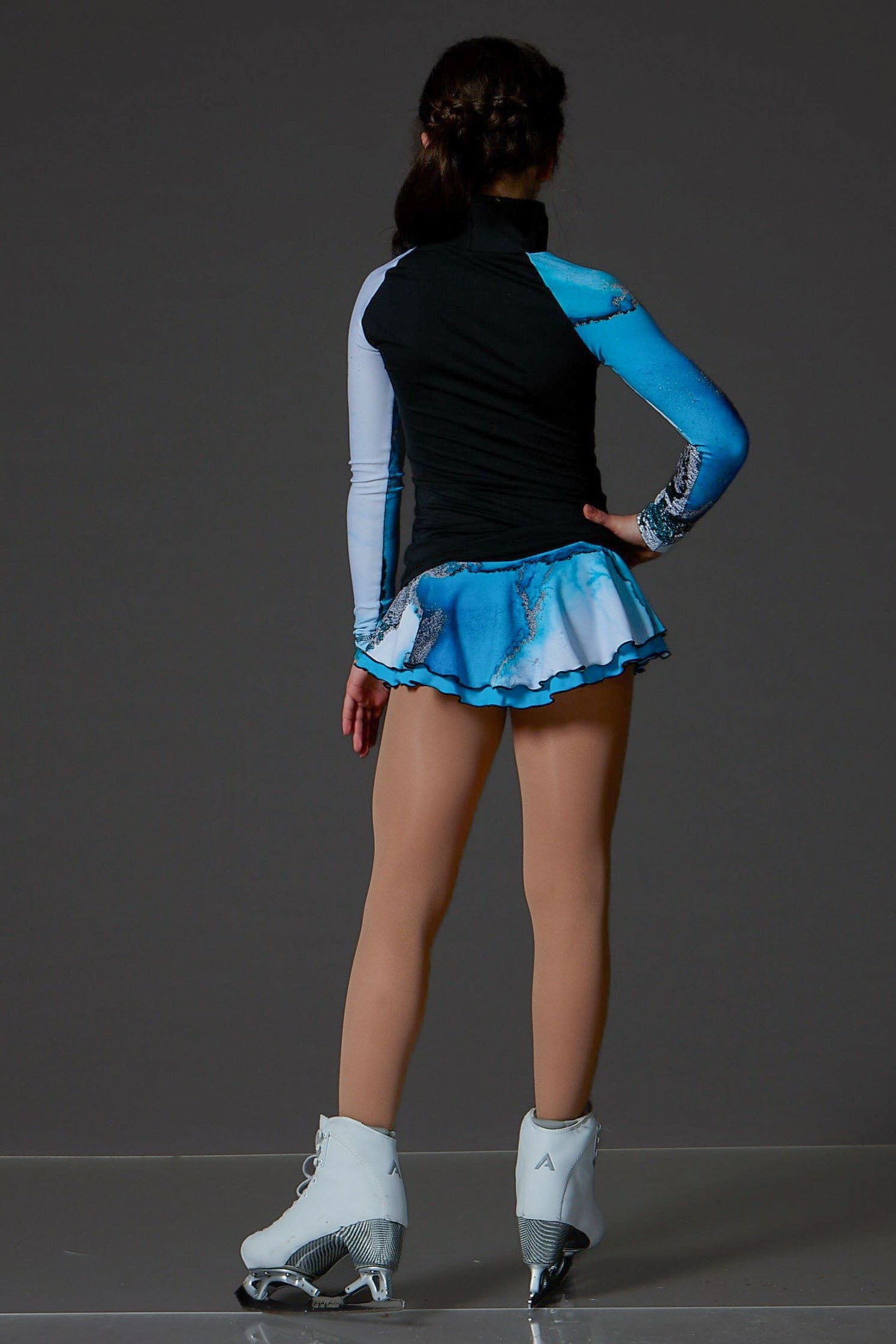 Performance Long Sleeve Turtleneck - Turquoise