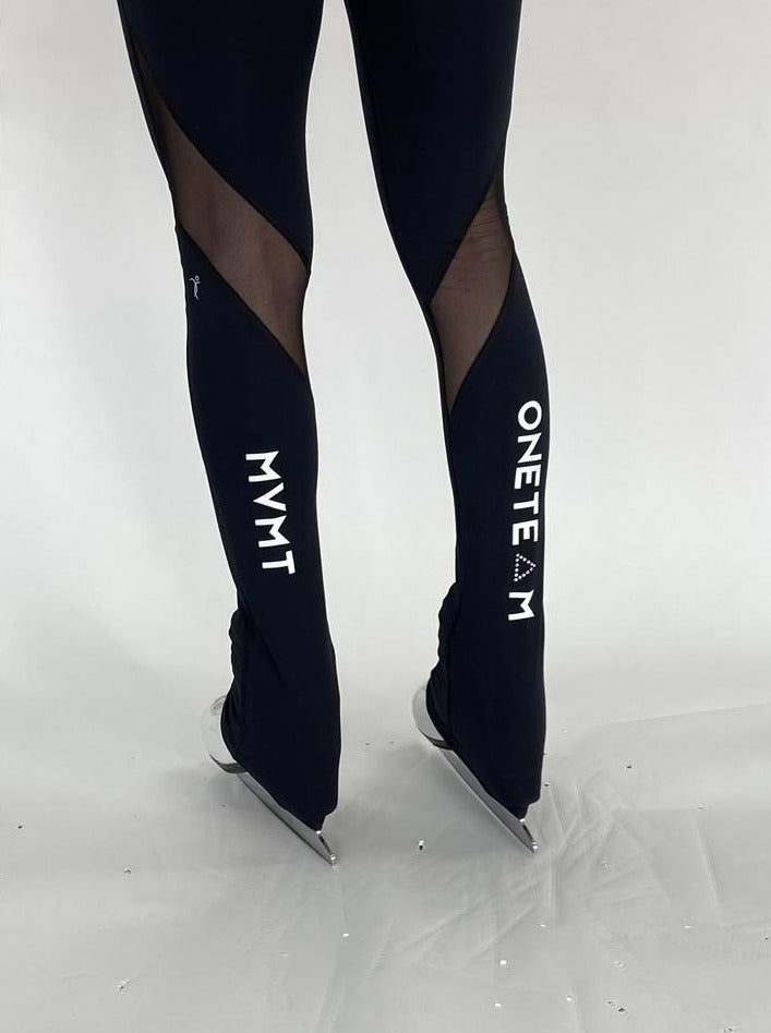 OTM Elite Legging Mesh and Crystal Accents - Elite Xpression