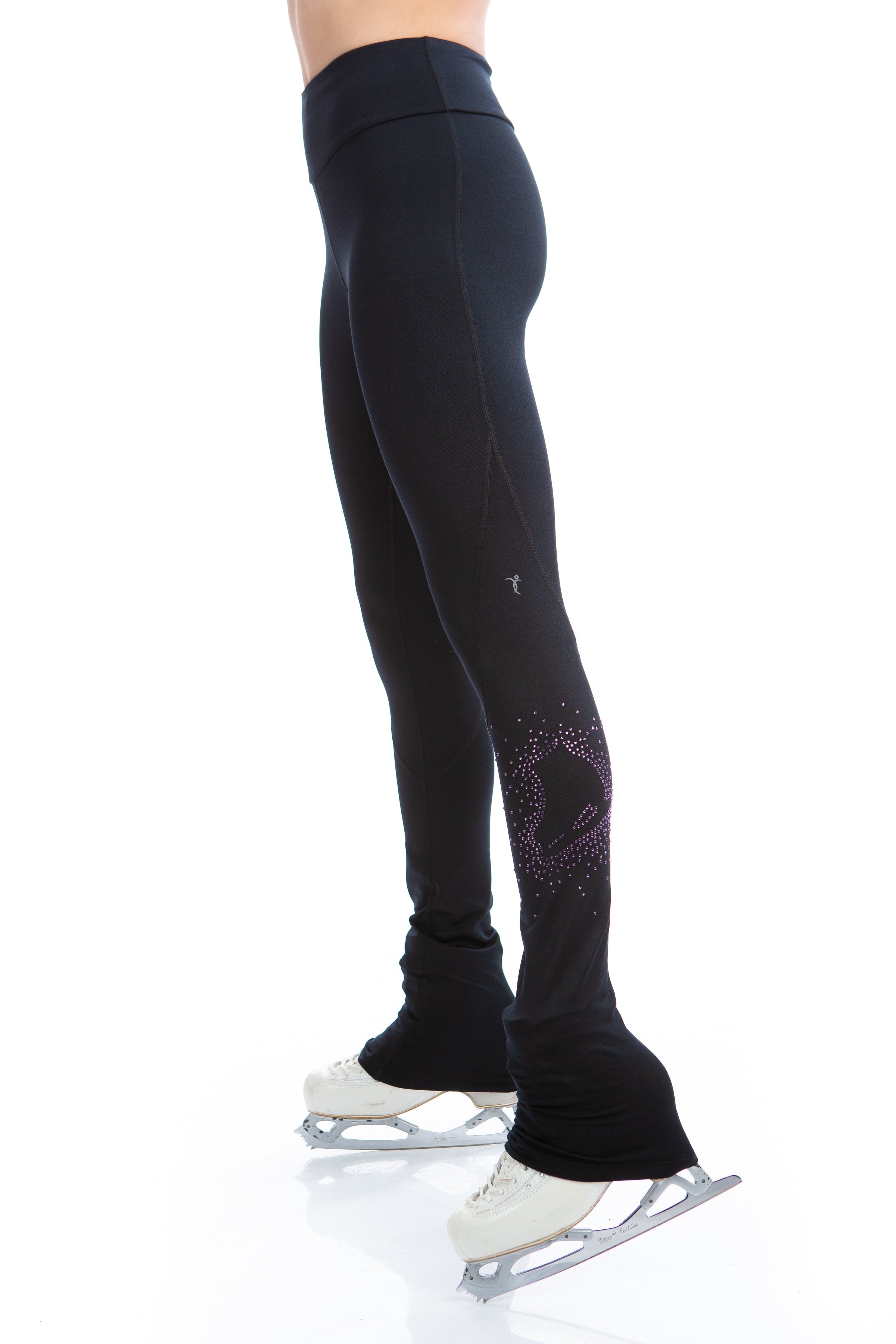 High Waist Skate Legging Lilac EliteXpression Figure Skating – Elite  Xpression