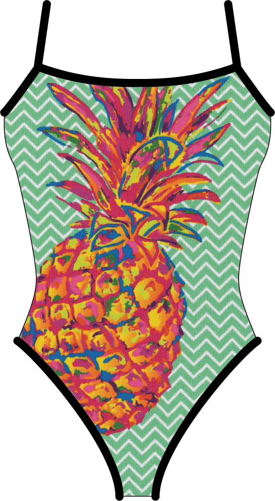 Pineapple - Mint (Black Reversible) - Elite Xpression